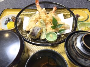 天ぷら定食 1,650円（税込）
